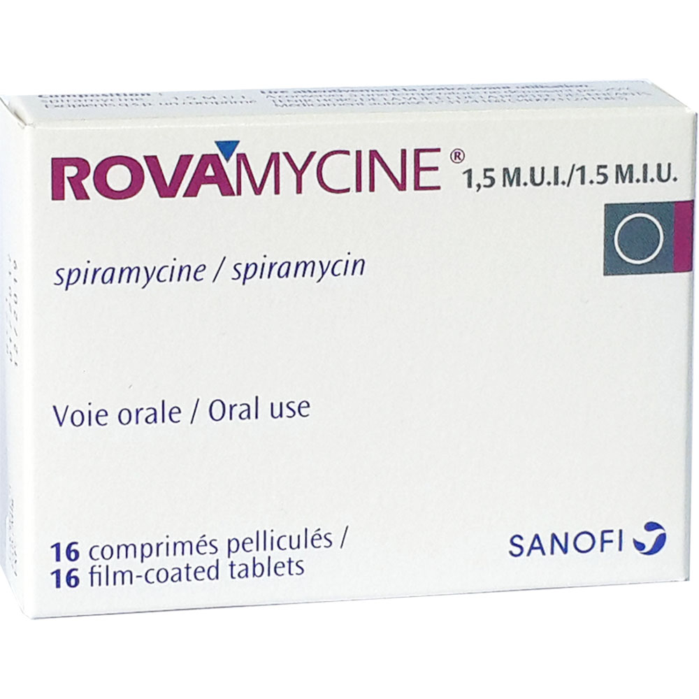 ROVAMYCINE 1,5MUI 16TAB
