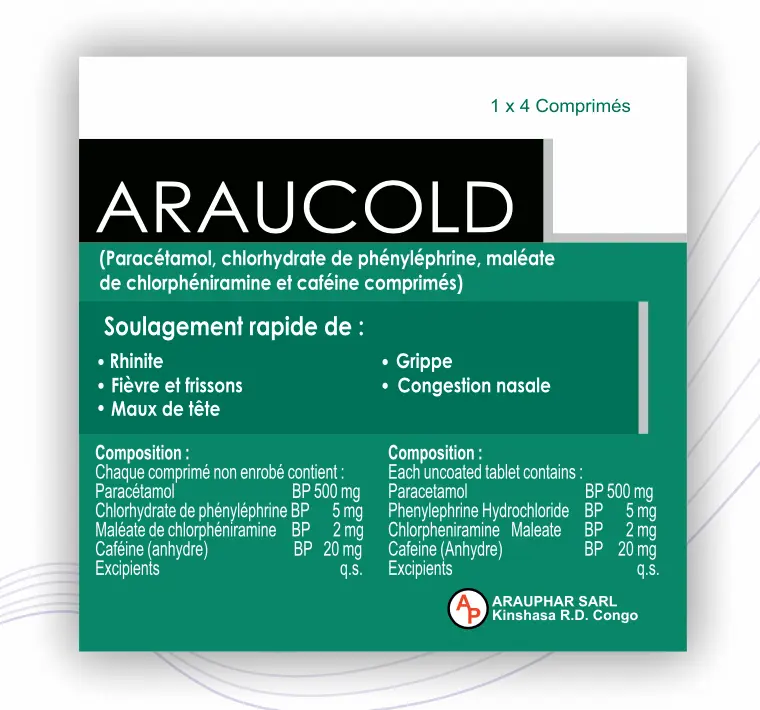 ARAUCOLD Comprimé